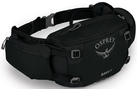Картинка сумка поясная Osprey Savu 5 black - 1