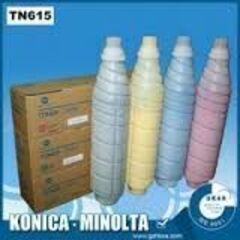 Konica Minolta TN-615K toner Black 1 bottle 1.505g Polymer toner, yield 91,000 (5%) A1DY150