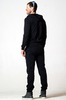 Костюм спортивный Nordski Base Zip Hood Cuffed Black мужской