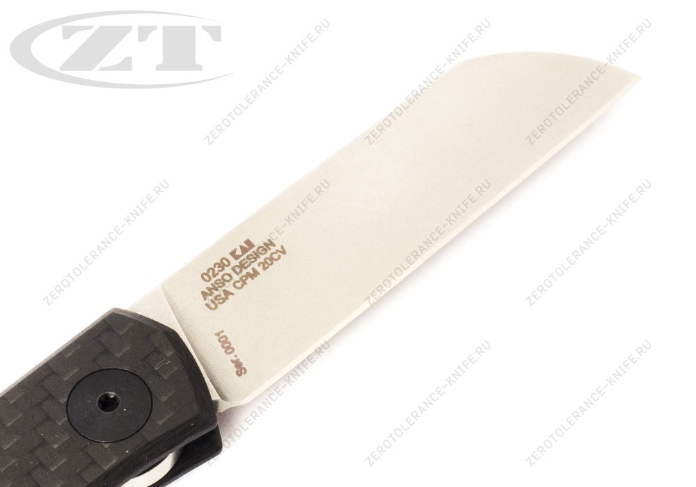 Нож Zero Tolerance 0230 First 1 Anso slip-joint - фотография 