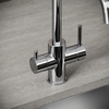 Sancos Vela SC4013CH Смеситель для кухни с краном для фильтрованной воды, цвет: хром