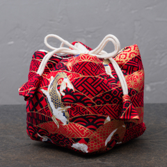 Тканевый мешочек "Золотые карпы"