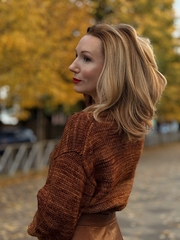 Мастер-класс по вязанию спицами джемпера 