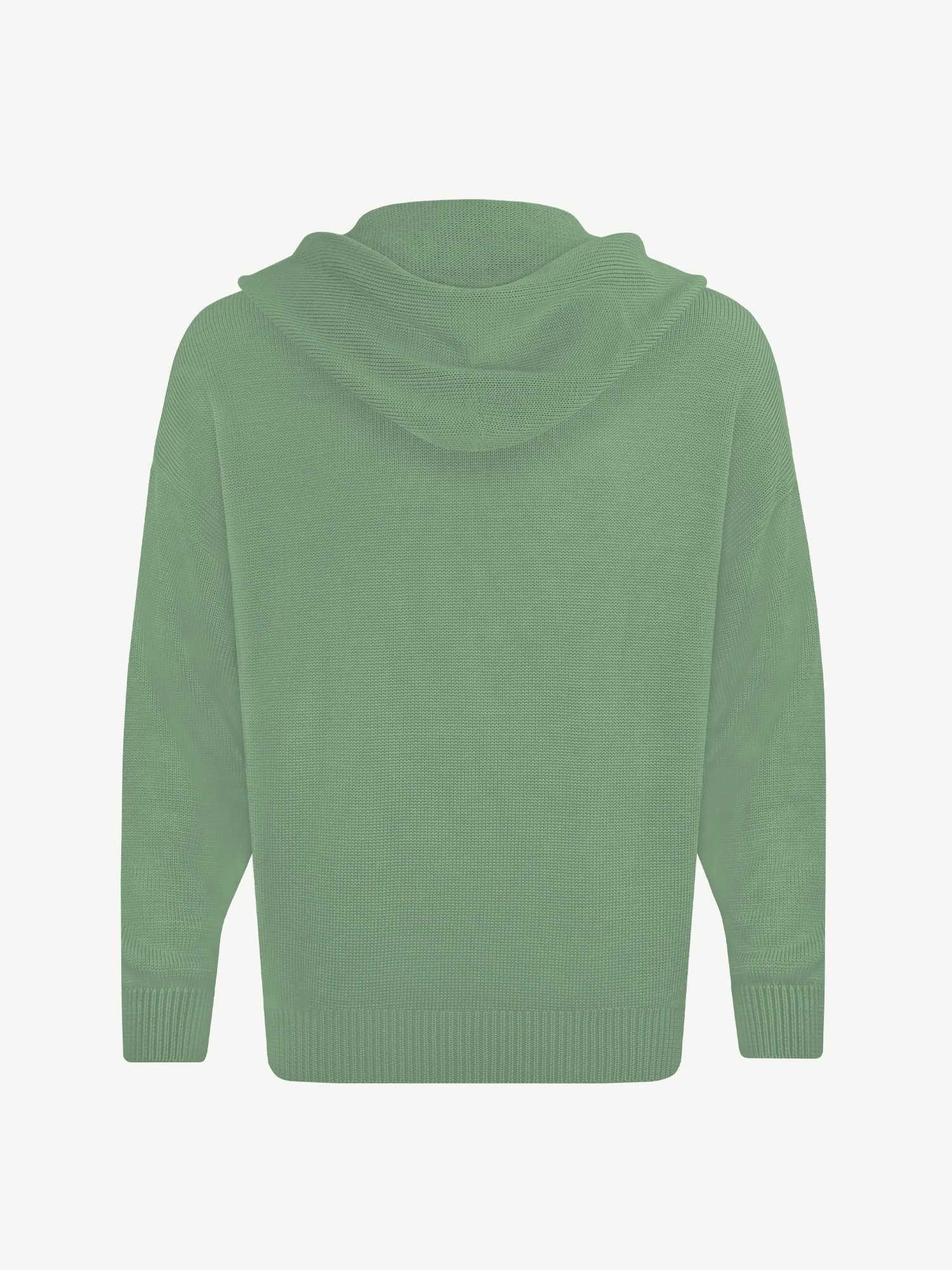 Толстовка на замке из мягкой шерсти