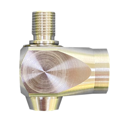 Муфта поворотная угловая 90гр. нерж. 1.4 внеш 1.4 внут (UM-901414)