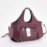 Сумка Саломея 507 гладкий бордо