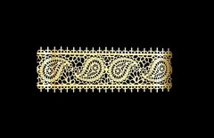 Силиконовый коврик для декора Пейсли