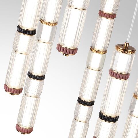 Подвесная светодиодная люстра Odeon Light COLLIER 5455/210L