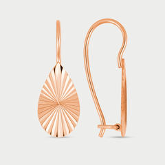 Серьги золотые