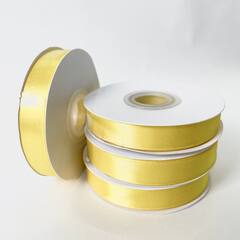 Лента Атласная (1,2см*22,85м) Желтый.