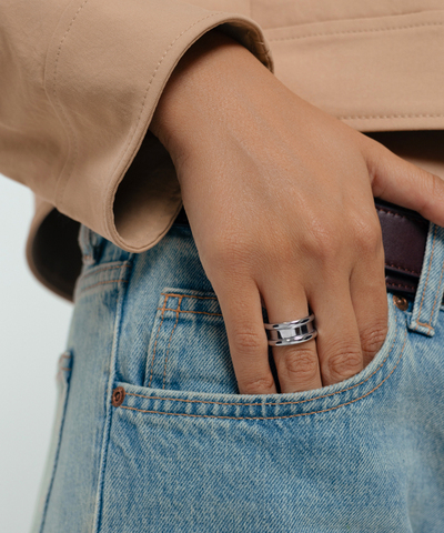 Кольцо Gia silver