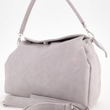 Сумка Саломея 503 итальянский светло-серый