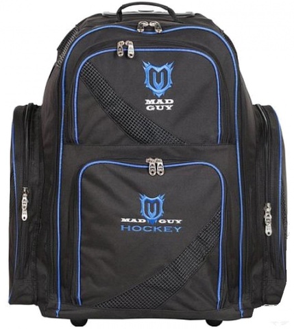 Сумка-рюкзак на колесах MAD GUY LIMITED EDITION SR черн/cиний