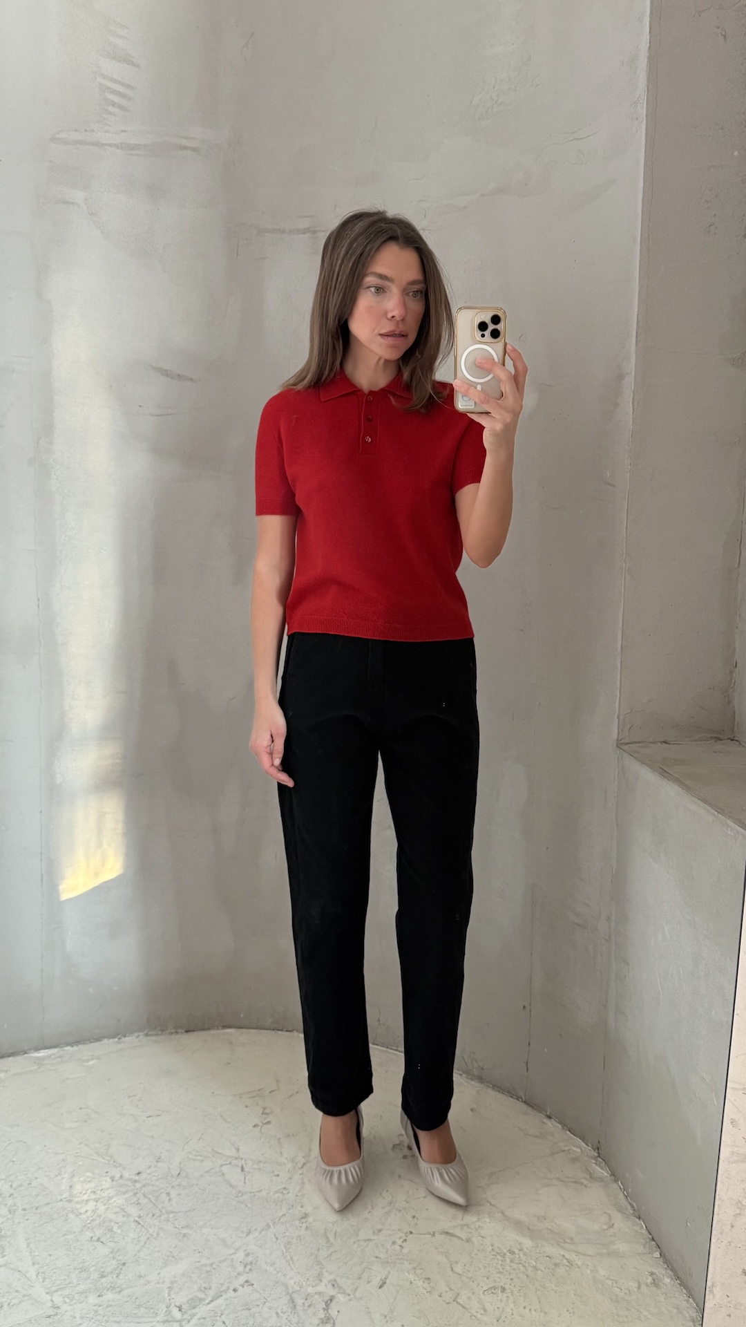 Поло из кашемира и шерсти PREMIUM QUALITY