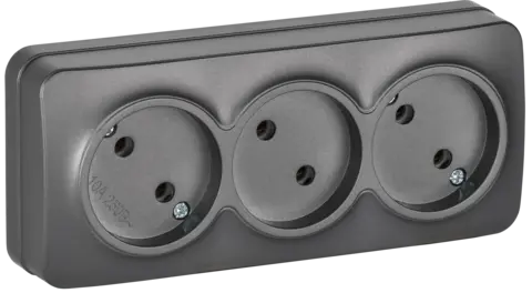 GLORY Роз. 3-я без з/к/ш о/у 10А РС23-2-ХСм сталь м. IEK