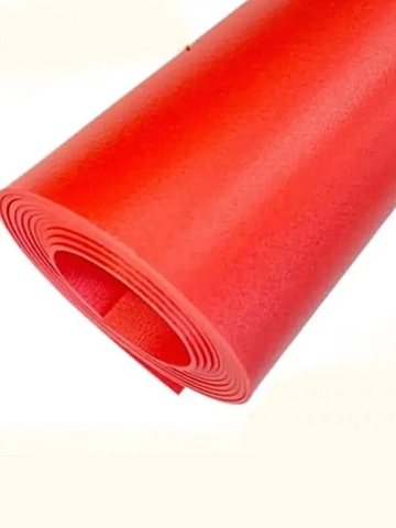 Изолон для творчества 2мм, цвет R142 ярко-красный, размер 0,75х2м