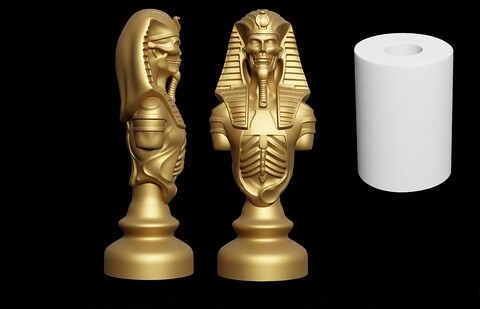 Силиконовый молд Шахматная фигура № 4