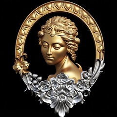 Силиконовый молд Портрет-М № 580