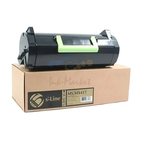 Тонер-картридж БУЛАТ s-Line 51B5H00, 515H для Lexmark MS417, MX417 (Чёрный, 8500 стр.)
