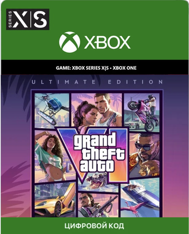 Grand Theft Auto VI (GTA 6): Ultimate Edition (для Хbox Series S/X, интерфейс и субтитры на русском языке) [Цифровой код доступа]