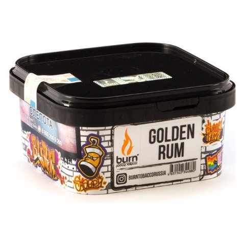 Табак Burn Golden Rum (Золотой Ром) 200г