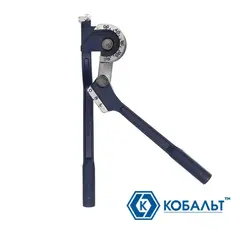 Трубогиб КОБАЛЬТ МИНИ 3 в 1: 6, 8 10 мм, для точной гибки медных труб под углом до 180 гра (248-894)