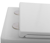 BelBagno BB076CH-TOR/SC LUCE-TOR Унитаз подвесной безободковый с сиденьем дюропласт soft close, BB076CH-TOR/SC