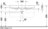 Раковина мебельная Duravit Happy D.2 2318100030