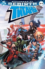 Вселенная DC. Rebirth. Титаны #8-9; Красный Колпак и Изгои #4