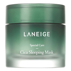 Laneige Маска ночная для лица - Cica sleeping mask green, 10мл