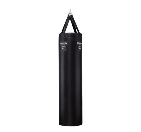 Уличный боксерский мешок STREET KICK FILIPPOV 150см/40см/55-60кг, черно-серый