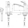 Смеситель для кухни Bravat Common F7234129CP-RUS