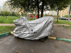 Чехол для мотоцикла с логотипом Suzuki
