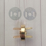 Кнопка магнитная d=18 мм, золото