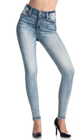 Rock Revival | Джинсы женские MAYWOOD HS200 ULTRA HIGH RISE CURVY SKINNY TJ2706HS200 перед