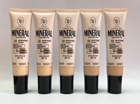 TF CTW25 Крем тон  MINERAL FOUNDATION, тон 55 Натуральный беж/Natural beige