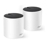 TP-Link Deco X55(2-pack) Домашняя Mesh Wi-Fi 6 система AX3000, до 574 Мбит/с на 2,4 ГГц + до 2402 Мбит/с на 5 ГГц
