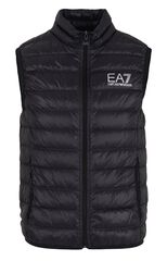 Теннисная жилетка EA7 Man Woven Down Waistcoat - black