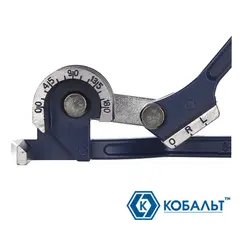 Трубогиб КОБАЛЬТ МИНИ 3 в 1: 6, 8 10 мм, для точной гибки медных труб под углом до 180 гра (248-894)
