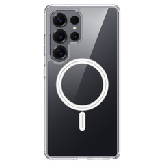 Усиленный прозрачный чехол с MagSafe от Dux Ducis для Samsung Galaxy S25 Ultra, серия Clin Mag Series Case