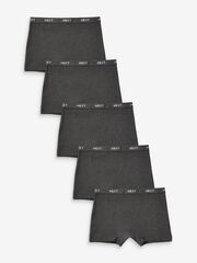Трусы-шорты для девочки Next N57-723, 5 шт., Темно-серый