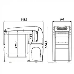 Купить автомобильный холодильник Waeco-Dometic CoolFreeze CDF-16