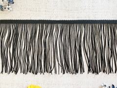Тесьма текстиль бахрома, ш. 10 см, чёрный