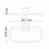 WasserKRAFT Wern K-2560 Держатель полотенец
