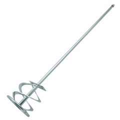 848447 Миксер для красок и штукатурных смесей, 80 х 400мм, оцин., шестигранный хвостовик 8 мм  Denzel