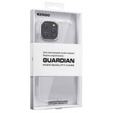 Чехол с усиленными силиконовыми бортами K-Doo Guardian для iPhone 15 Pro Max (Прозрачный)