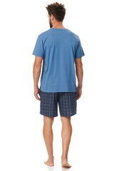 Пижама мужская с шортами KEY MNS 252 A23_Синий