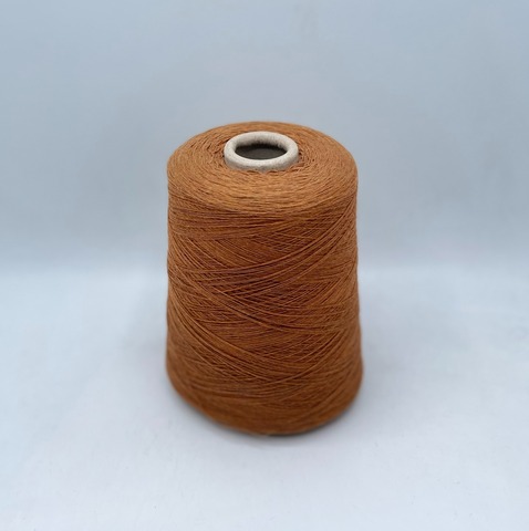 Бобинная пряжа (пр.Италия),1500м/100гр, 80% шерсть, 20% полиамид , цвет- Охра арт.31192