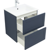 Aquanet 323179 Тумба с раковиной Терра 60 цв.маренго (323179)