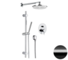 Remer X09S01OCFP Душевая система Remer X Style X09S01OСFP, черный брашированный хром